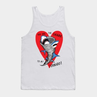 Shark To My Tornado Tank Top